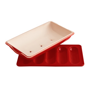 MiniBaguettes Baker Burgundy Fackelmann Housewares